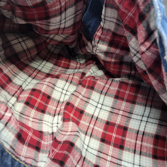 Cabela's Roughneck Jeans Mens 40x32 Blue Flannel Lined Relaxed Fit Denim Pants - Picture 15 of 16